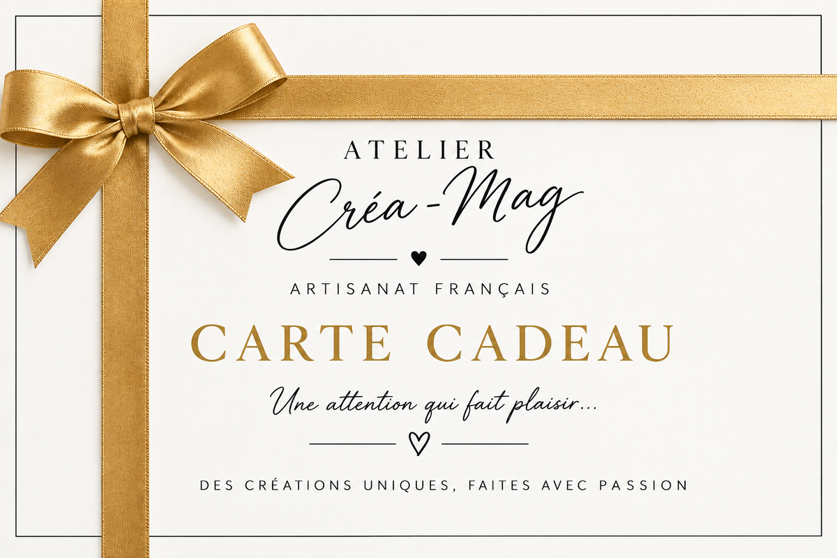 Carte Cadeau Atelier Créa-Mag
