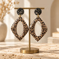 Boucles d’oreilles Léopard Élégance